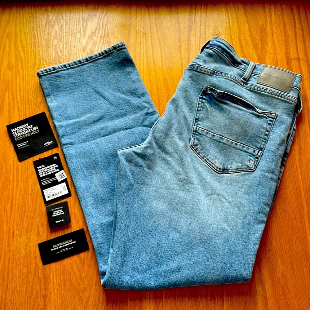 Silver Classic Fit Jeans